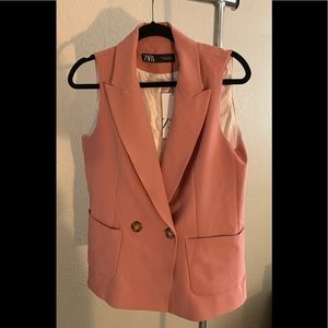 Salmon Zara Vest